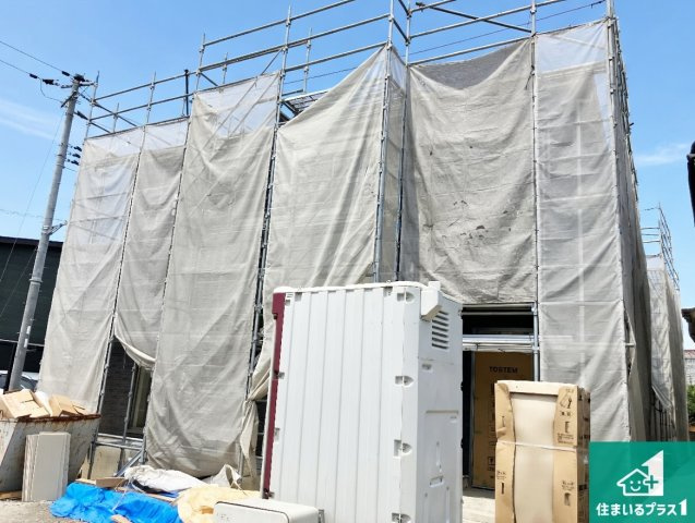 姫路市別所町小林　第6期　新築一戸建ての外観|現在建築中！落ち着いた街並みで新生活を始めることが出来そう！周辺の物件も併せてご紹介させて頂きます！