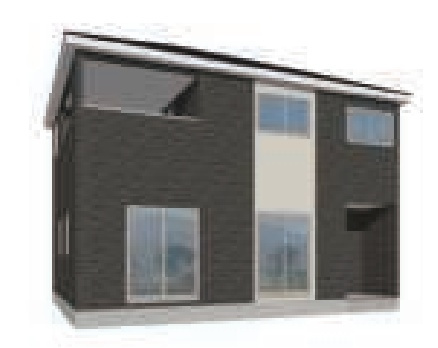 姫路市別所町小林　第6期　新築一戸建ての外観パース|周辺は落ち着いた街並みの住宅地！子育てがしやすい住環境です！まだ未完成ですが、現地でしかわからない事もございます。是非一度ご覧ください。