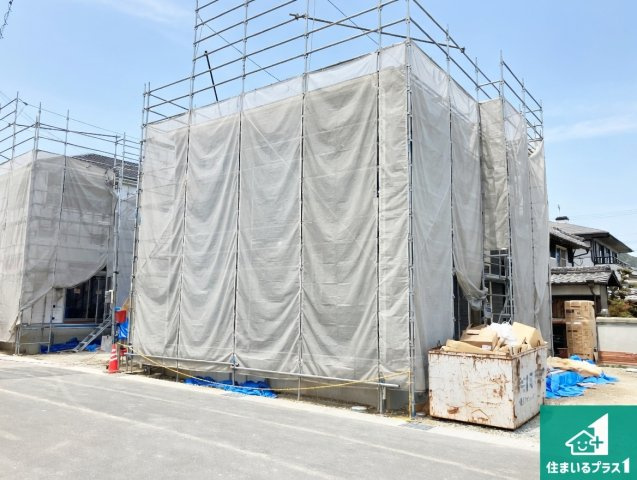 姫路市別所町小林　第6期　新築一戸建ての外観|現在建築中！落ち着いた街並みで新生活を始めることが出来そう！周辺の物件も併せてご紹介させて頂きます！