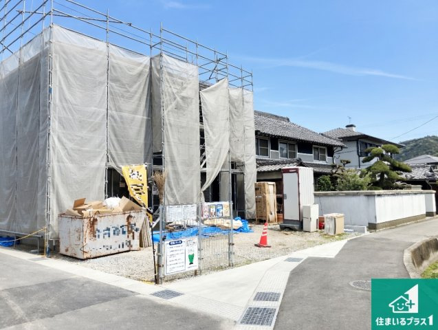 姫路市別所町小林　第6期　新築一戸建ての外観|現在の進捗状況です！順調に作業進行中、完成が待ち遠しいです！詳細の間取り等、お気軽にお問い合わせください！