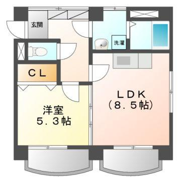 レジデンス石井の間取り