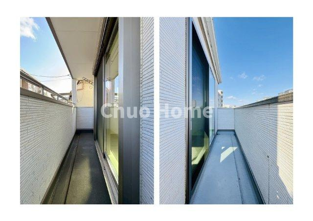 江東区亀戸7丁目中古住宅のバルコニー|バルコニー×2