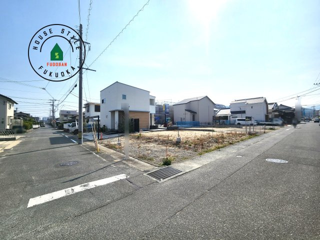 福岡市西区周船寺2丁目第2-2棟（8号棟）の前面道路含む現地写真|見学の時間などお気軽にお問い合わせ下さい。