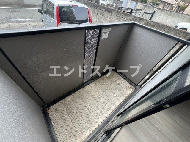 メゾンポアロのバルコニー|高崎、前橋のお部屋探しはエンドスケープまで！お客様の理想お聞かせ下さい♪
