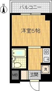 ネオハイツ三宮の間取り