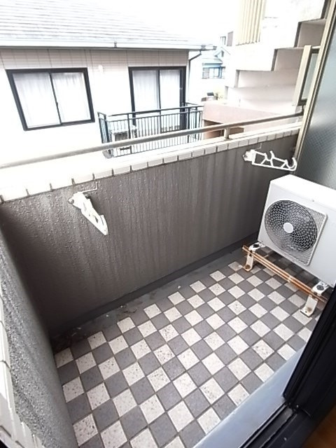 クァトルセゾン甲東園のバルコニー