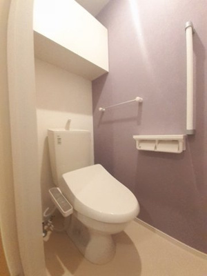 【トイレ】 | エスポワールＲｅｉｗａ | コンパクトで使いやすいトイレです