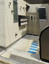 グラード氷川台のエントランス