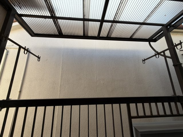 岸和田市藤井町1丁目貸家のバルコニー