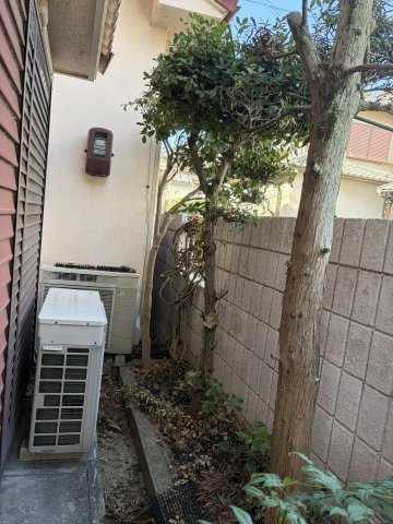 岸和田市藤井町1丁目貸家の庭