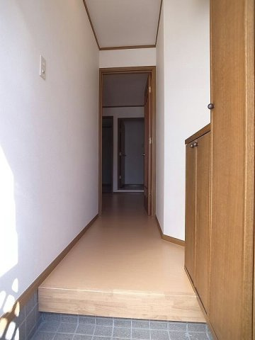 落ち着いた玄関です