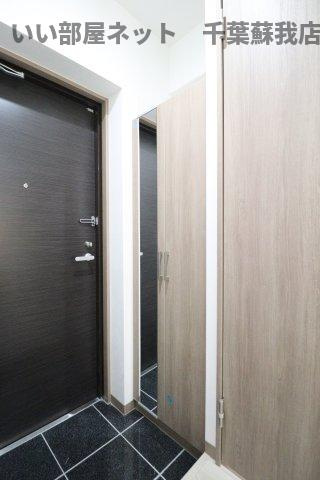 ファーストレジデンスおゆみ野の玄関|きれいな玄関です