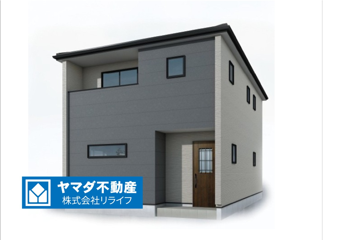 リーブルガーデン　一宮市小信中島第２　全２区画分譲の外観|■１号棟
■YAMADA電機の　ヤマダ不動産　株式会社リライフ　一宮店■
省エネ・耐震性◎の一建設の家。　
日本の風土に調和する木造軸組工法。フラット３５はＳＡを取得！１０年間の金利優遇あり！　