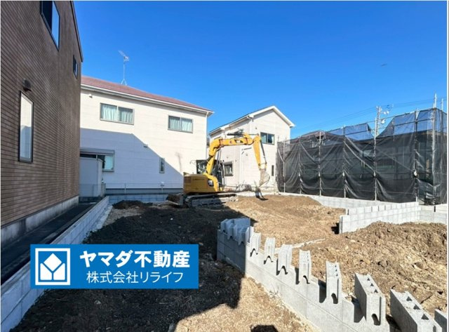 リーブルガーデン　一宮市小信中島第２　全２区画分譲の外観|「現地（2026年3月12日）撮影」　
■外観写真　
■ヤマダ不動産　株式会社リライフ　