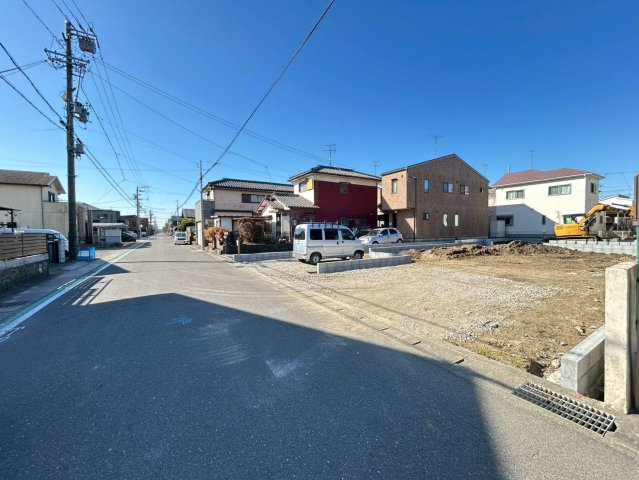 リーブルガーデン　一宮市小信中島第２　全２区画分譲の前面道路含む現地写真|「現地（2026年3月12日）撮影」　
■前面道路　
■ヤマダ不動産　株式会社リライフ