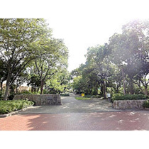 公園「緑橋緑地まで1744ｍ」