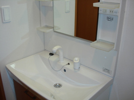 洗髪洗面化粧台