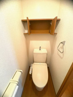 トイレもきれいです