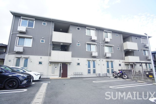 熊本市中央区内坪井町のアパートの外観