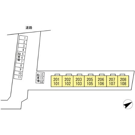 アルモニーの区画図