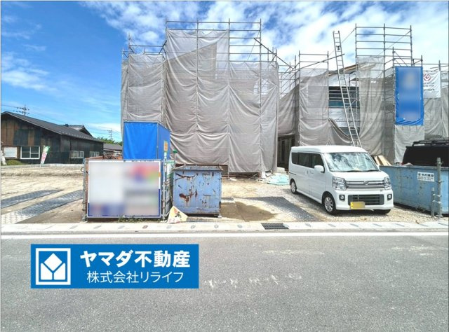 ブルーミングガーデン　一宮市玉野　全3区画分譲の外観|「現地（2026年5月7日）撮影」　
■外観写真　
■ヤマダ不動産　株式会社リライフ　