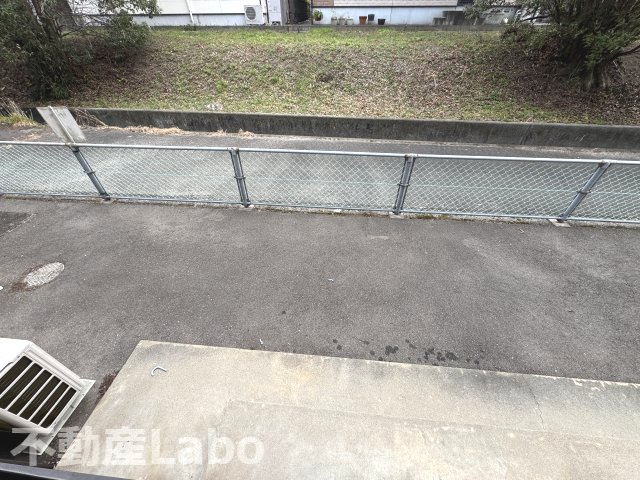 セジュール濱田Iのバルコニー