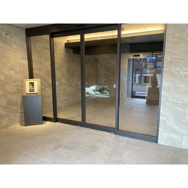 福岡市博多区石城町の賃貸マンションのロビー