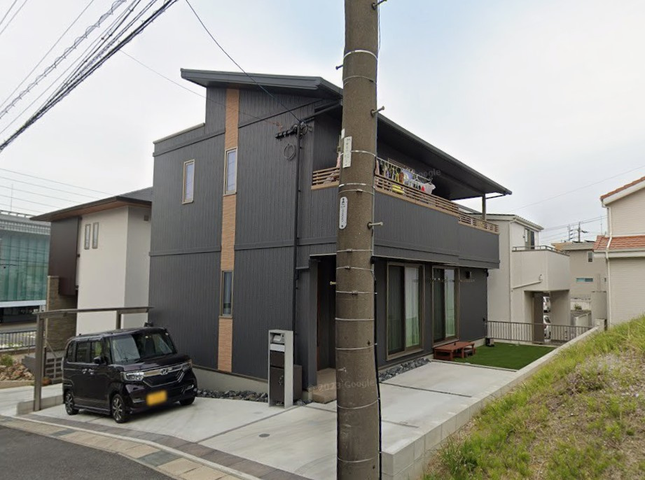 片平戸建の外観
