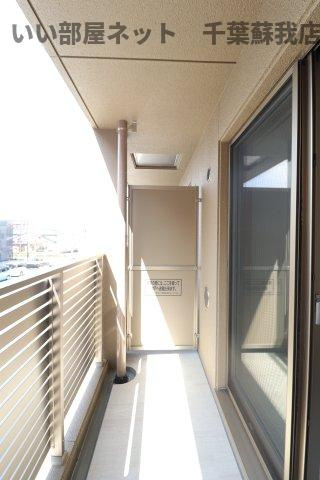 ファーストレジデンスおゆみ野のバルコニー|開放的で明るい空間を演出してくれるバルコニーです