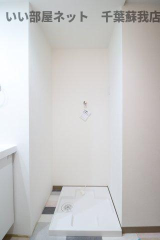 ファーストレジデンスおゆみ野の洗面所|洗濯機置場