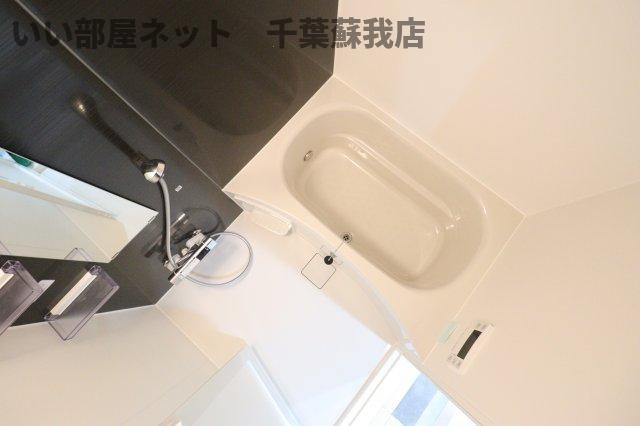 ファーストレジデンスおゆみ野の浴室|落ち着いた空間のお風呂です