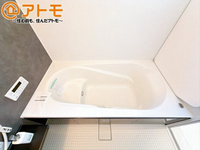 【浴室】 | 伊豆の国市大仁　新築一戸建て　全1棟 | お風呂で日々の疲れを落としましょう♪スタイリッシュなお風呂になっています！