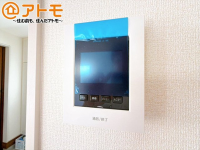 【セキュリティ】 | 伊豆の国市大仁　新築一戸建て　全1棟 | TVモニター付きインターホンは防犯性に優れています！