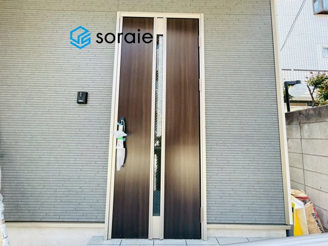 所沢市緑町7期全1棟　新築戸建　ハートフルタウンの玄関|令和8年4月27日撮影。