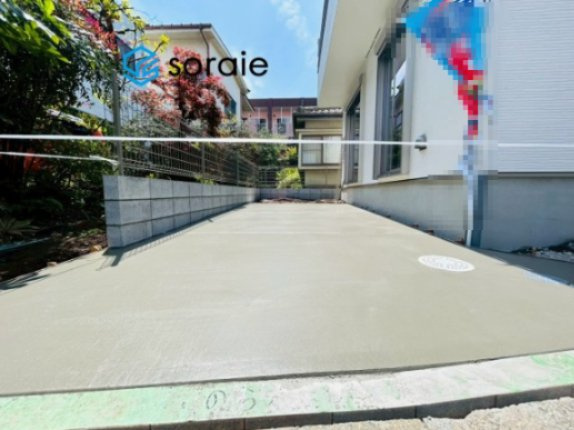 所沢市緑町7期全1棟　新築戸建　ハートフルタウンの駐車場|令和8年4月27日撮影。