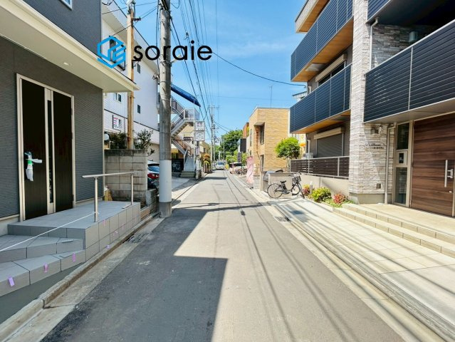 所沢市緑町7期全1棟　新築戸建　ハートフルタウンの前面道路含む現地写真|令和8年4月27日撮影。