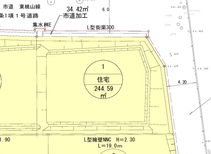 HT小串の区画図