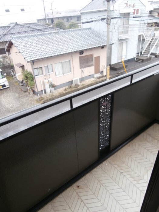 シャトレー福田のバルコニー