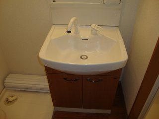 サンモール中島Ａの洗面所|洗髪洗面化粧台