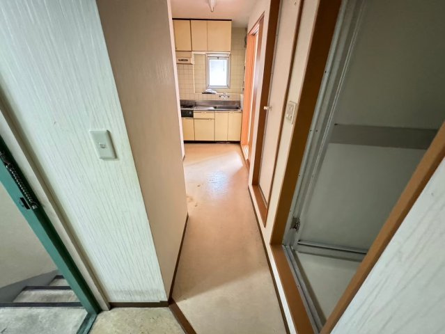 シャンブル天神町のバルコニー