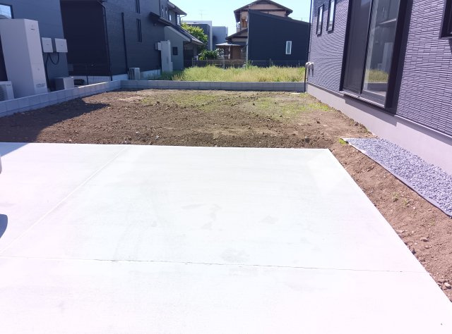 筑西市八丁台の駐車場