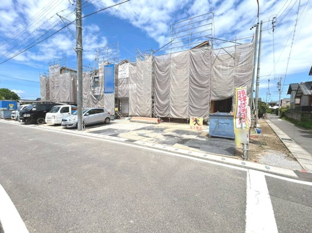 ブルーミングガーデン　一宮市玉野　全3区画分譲の外観|「現地（2026年5月7日）撮影」　
■全体写真　
■ヤマダ不動産　株式会社リライフ　