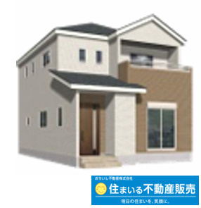 糟屋郡宇美町宇美中央１丁目4期　2号棟の外観パース