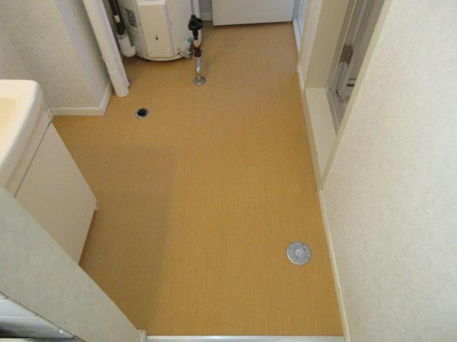 ベイフラットの洗面所