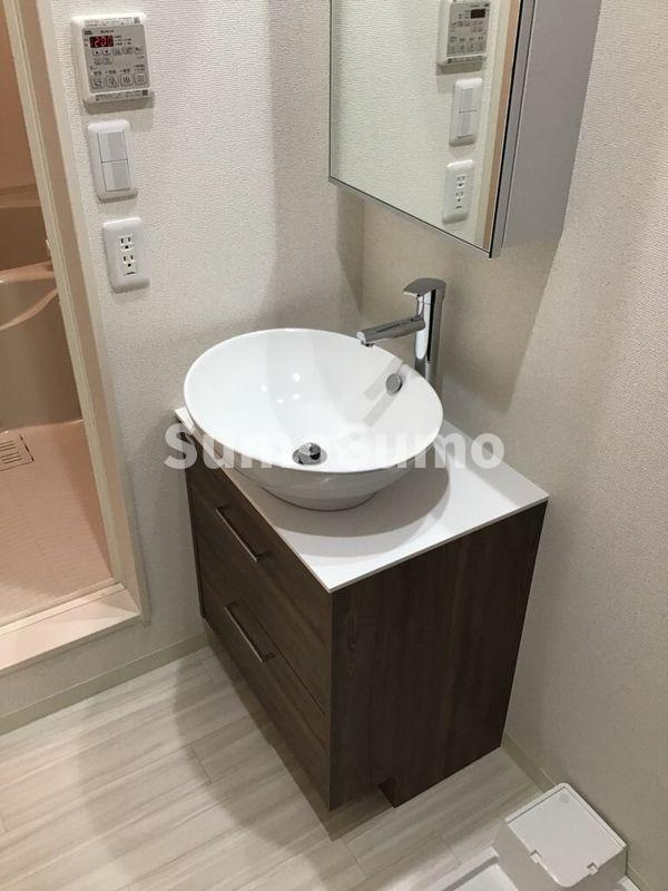 Sun Moon 武庫之荘Ⅰ番館 の洗面所|使いやすい洗面所です