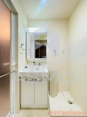 【洗面所】 | オアシス梅田 | 同マンション別部屋　参考写真