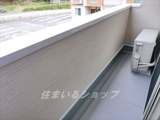 クリアネス　壱番館のバルコニー