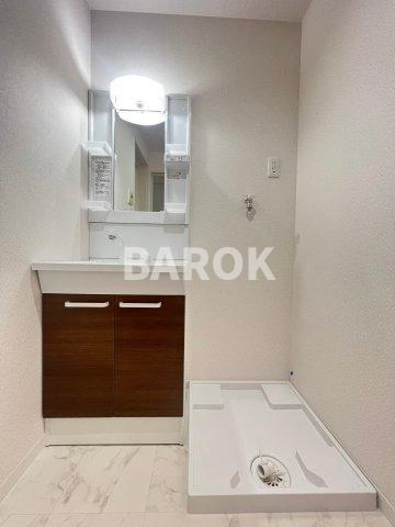 カトレア箱崎の洗面所