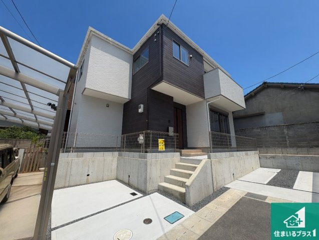 ♦河内長野市三日市町　第1期　新築一戸建ての外観|安心の10年保証！外観を美しく保ち、雨水で汚れを落とします！気になることがありましたら、お気軽にお問い合わせください！