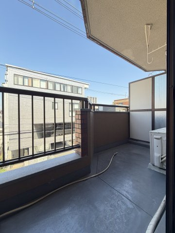 オリオンハイツのバルコニー